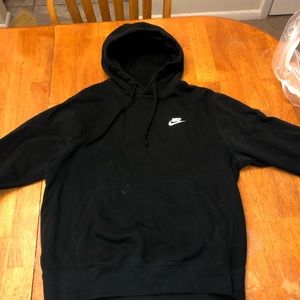 Black and white Nike sweatshirt